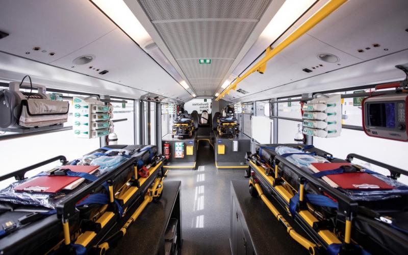 Mercedes-Benz Citaro jako vysokokapacitní ambulance Emergency Medical