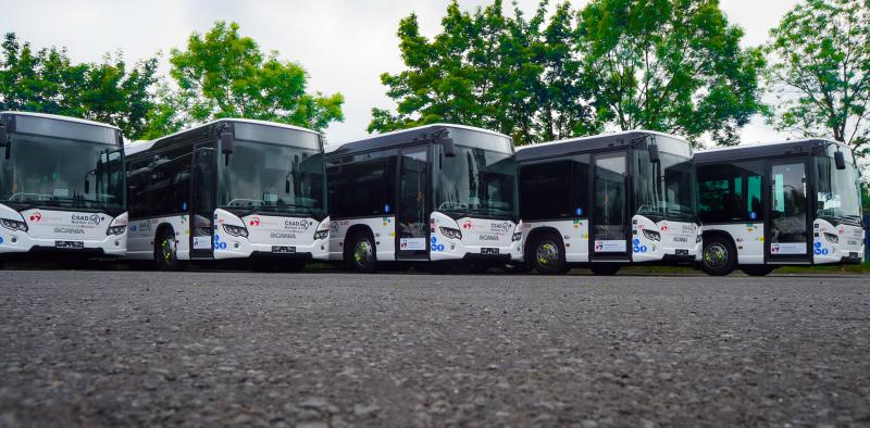 Šest autobusů Scania Citywide na CNG pro ČSAD Havířov