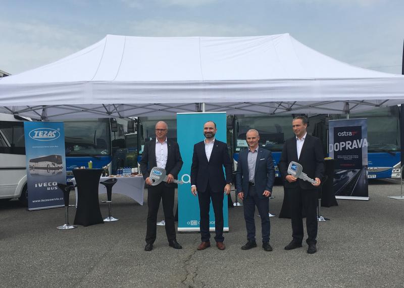 Arriva převzala autobusy Iveco pro Plzeňský kraj