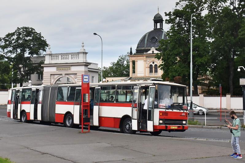 Karosa B741 po pěti letech opět v pražských ulicích