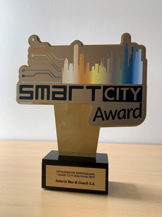Solaris vítězem soutěže Smart City 2020