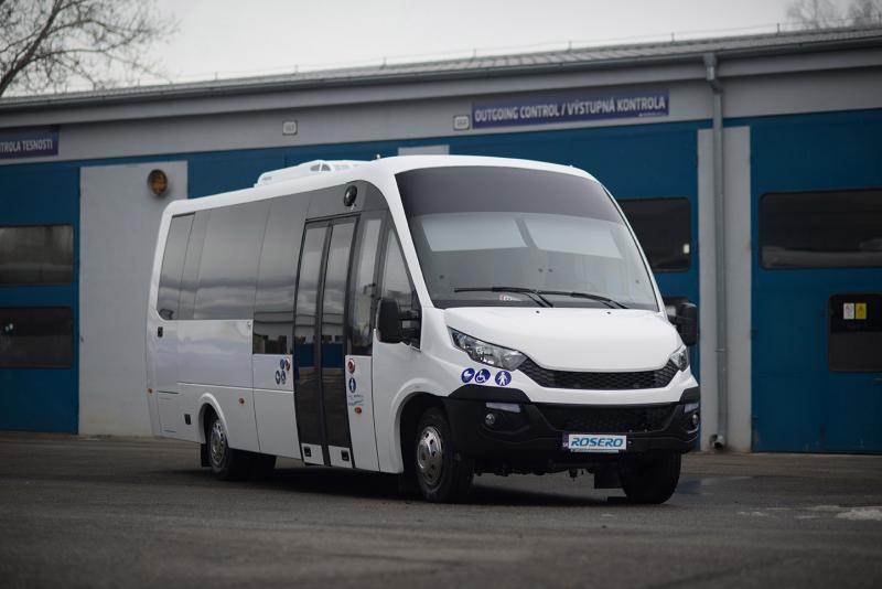 Nové minibusy Iveco First FCLEI do Bratislavy