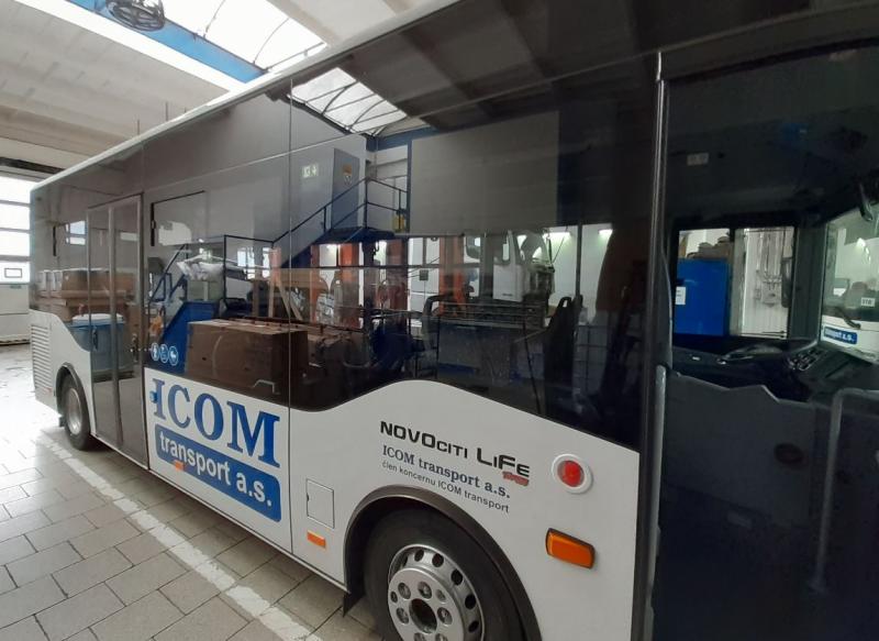 Nový autobus Novo Citi Life pro pelhřimovskou MHD