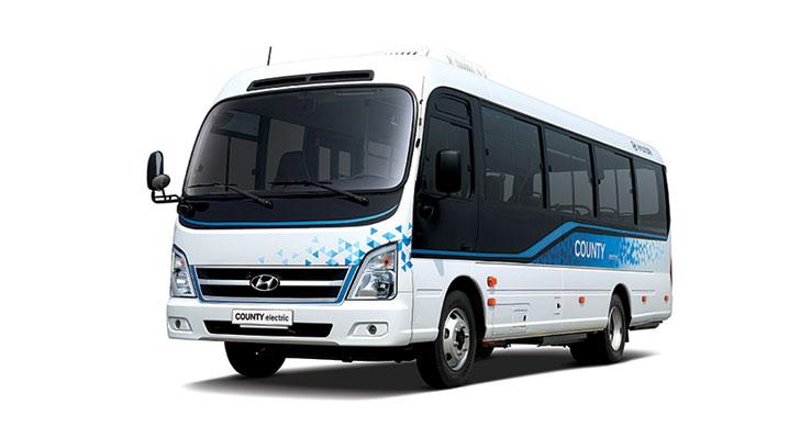 První minibus Hyundai County Electric