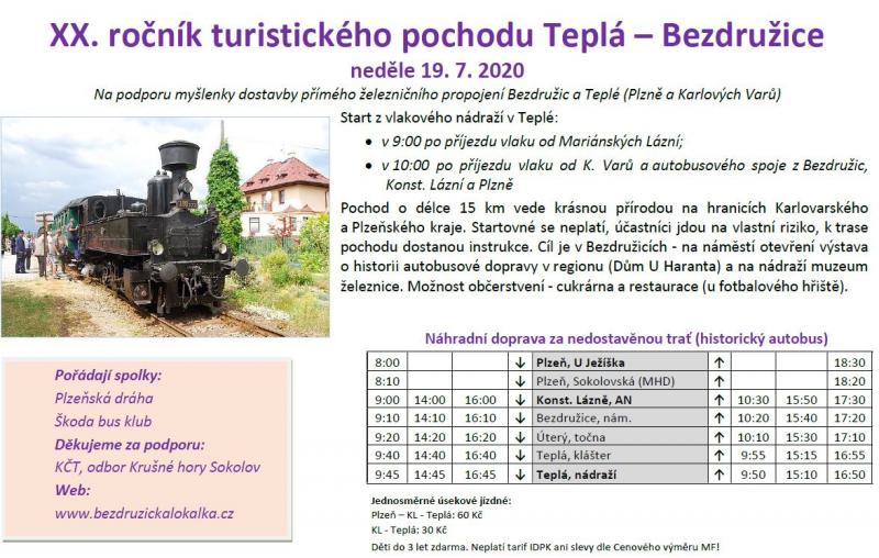 20. ročník turistického pochodu Teplá – Bezdružice