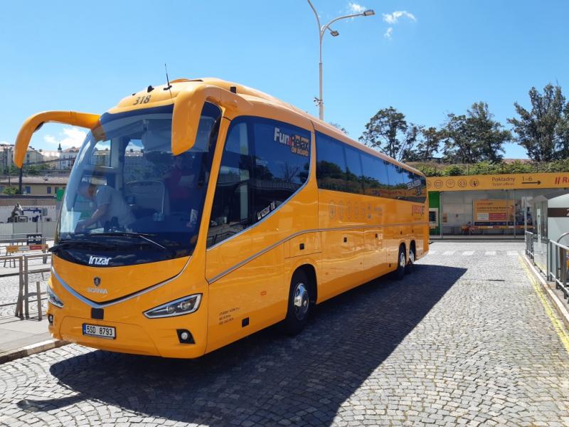 RegioJet pořídil nové autobusy Irizar