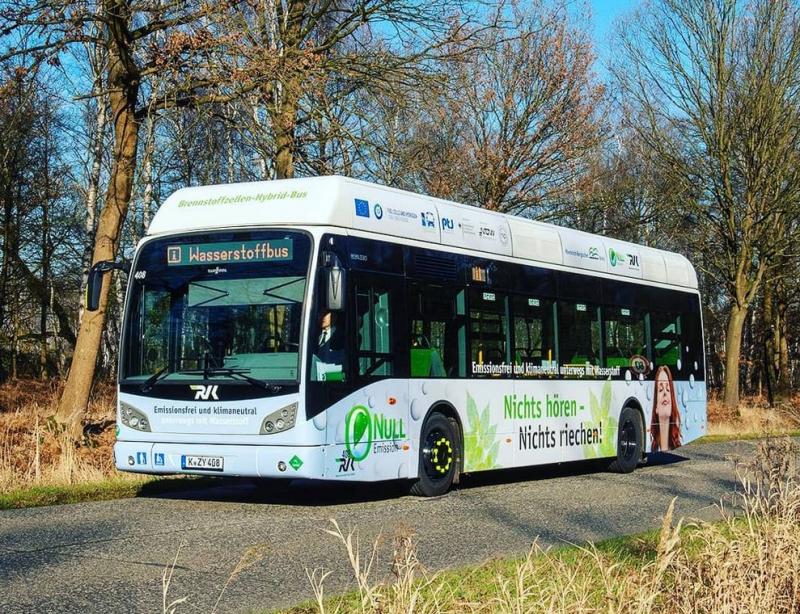 První autobusy na vodík v Dánsku oficiálně v provozu