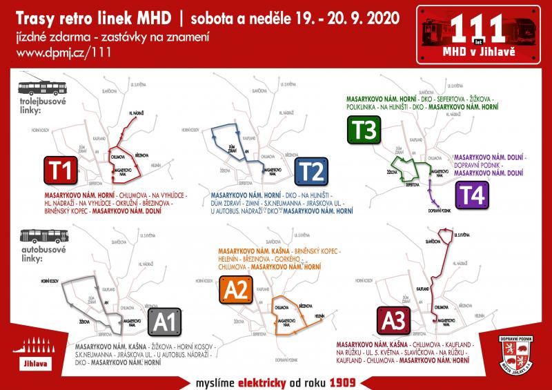 Oslavy 111 let MHD v Jihlavě