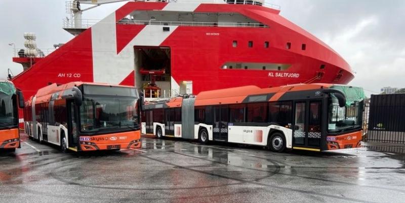 Škoda Electric začala dodávat trolejbusy do Norska
