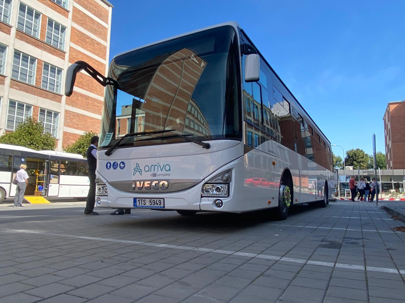 Arriva představila autobusy pro Zlínský kraj