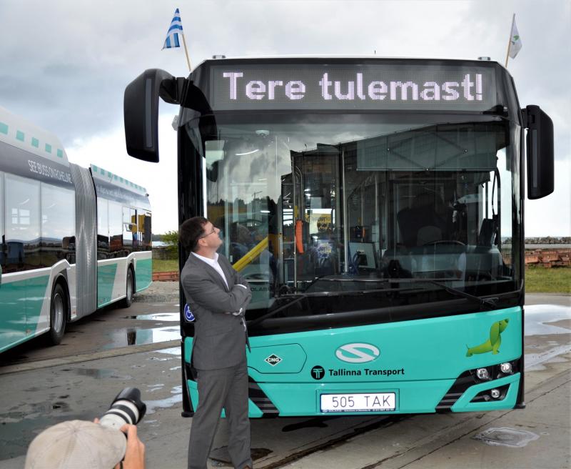 Solaris v Tallinnu: 200 autobusů na CNG