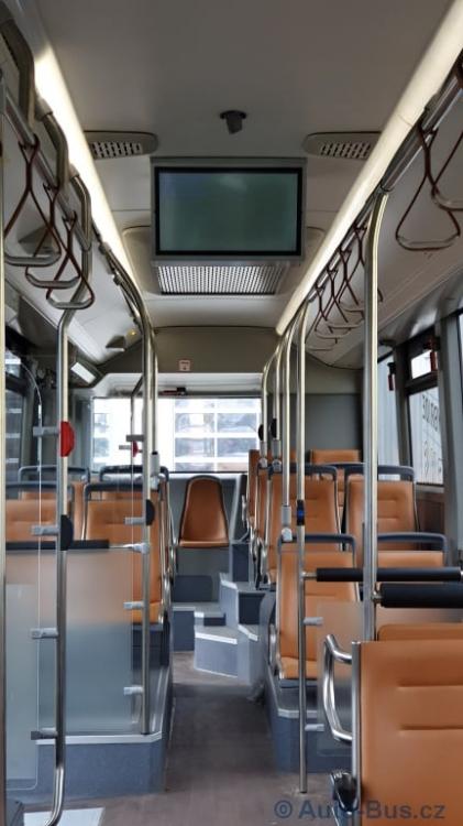 Hybridní autobus v provozu v dalším městě - v Kroměříži 