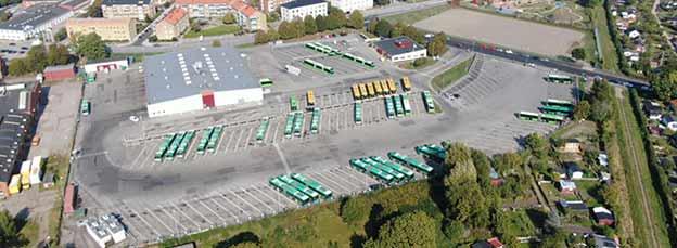 V Malmö budují depo pro 90 e-busů