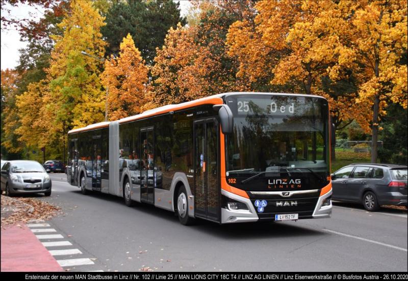 V Linci vyjely první městské autobusy nové generace 