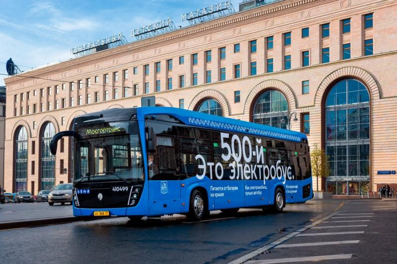 Moskva má přes 500 e-busů a 39 elektrifikovaných linek