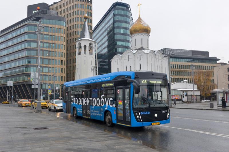 Moskva má přes 500 e-busů a 39 elektrifikovaných linek