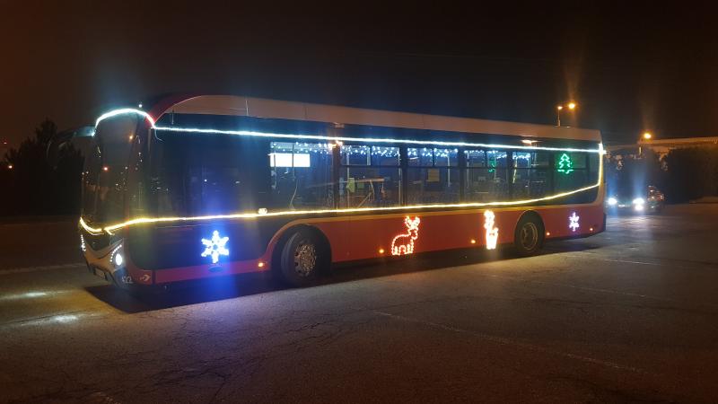 Hradecký trolejbus vyjede vánočně vyzdobený a sváteční atmosféru navodí i elektrobus