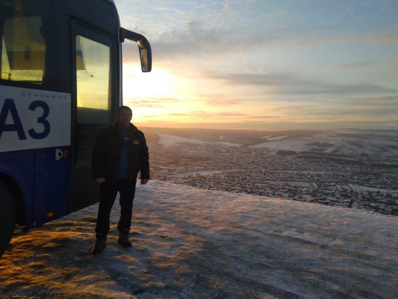 Na Sibiř se letos podruhé vydala výprava řidičů s autobusy Iveco 