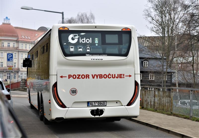 Na Liberecku vyjedou od nových jízdních řádů nové velkokapacitní autobusy