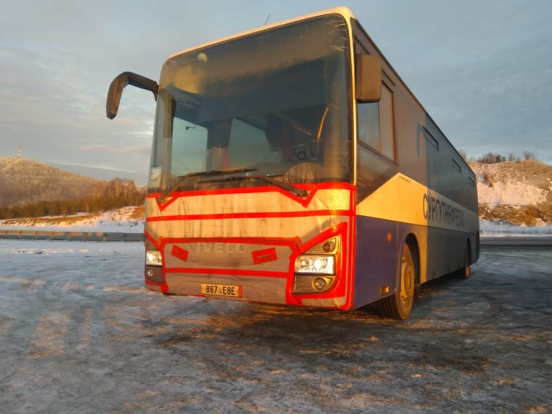 Mise dokončena, autobusy Iveco Crossway předány Surgutněftěgaz 