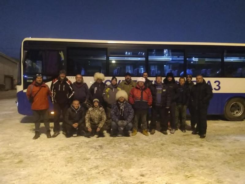 Mise dokončena, autobusy Iveco Crossway předány Surgutněftěgaz 