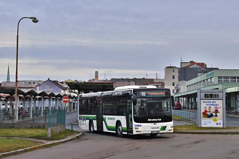 Nové autobusy MAN u ČSAD autobusy Plzeň