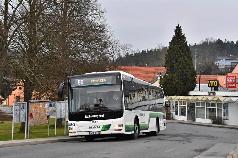 Nové autobusy MAN u ČSAD autobusy Plzeň