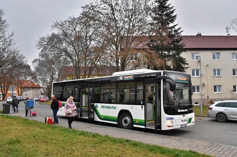 Nové autobusy MAN u ČSAD autobusy Plzeň