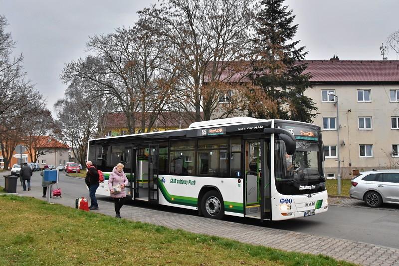 Nové autobusy MAN u ČSAD autobusy Plzeň