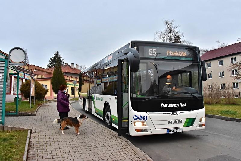 Nové autobusy MAN u ČSAD autobusy Plzeň