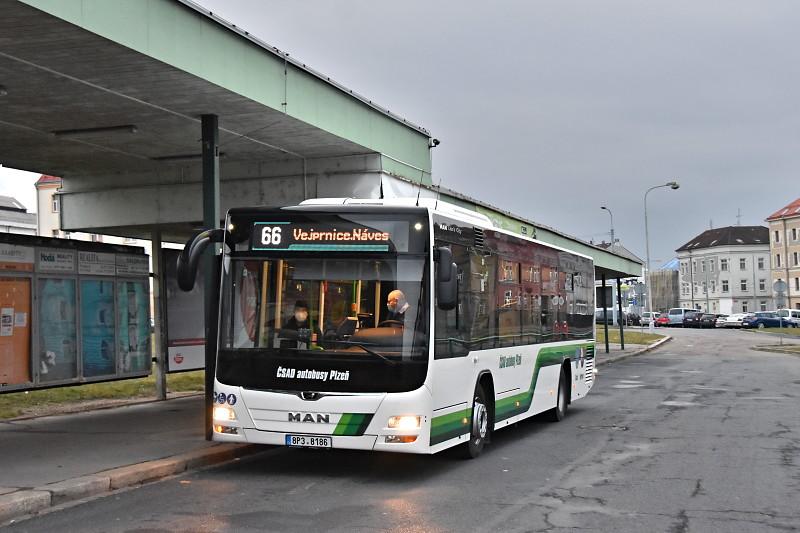 Nové autobusy MAN u ČSAD autobusy Plzeň