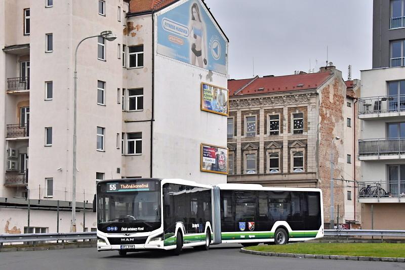 Nové autobusy MAN u ČSAD autobusy Plzeň