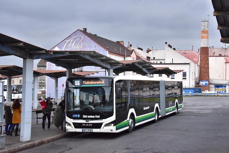 Nové autobusy MAN u ČSAD autobusy Plzeň