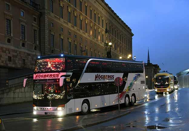 "Chybí nám naši cestující", ulicemi čtyř švédských měst projely kolony autobusů