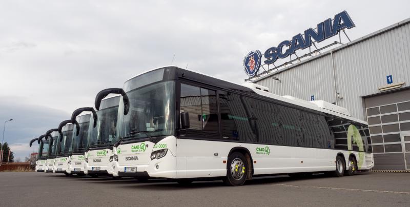 Dalších šest autobusů Scania Citywide na CNG pro ČSAD Havířov
