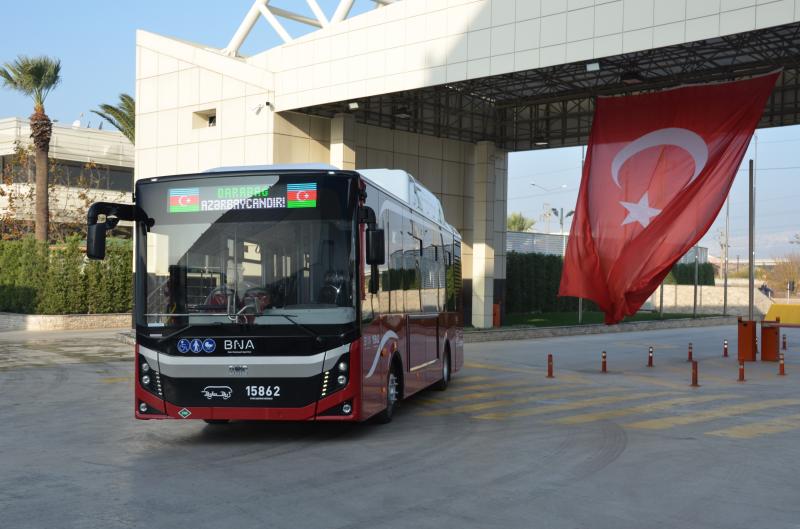 Turecká BMC exportuje autobusy na CNG do Ázerbájdžánu