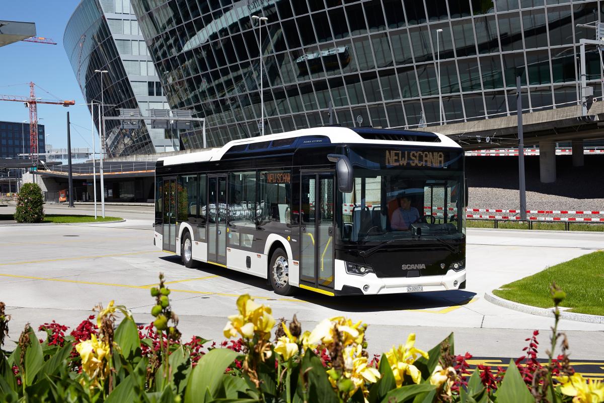 Moderní pracoviště řidiče v autobusech Scania