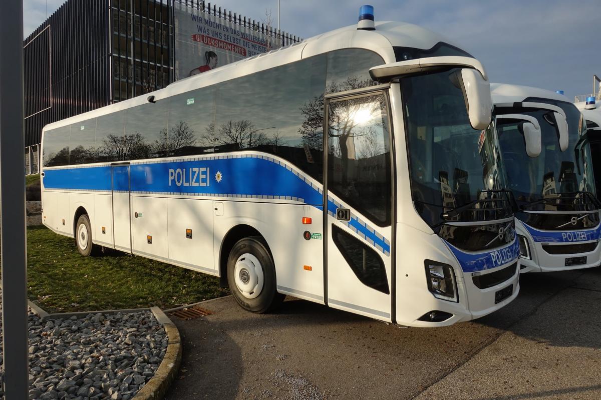 Německá policie si vybrala do svých služeb Volvo 9700 