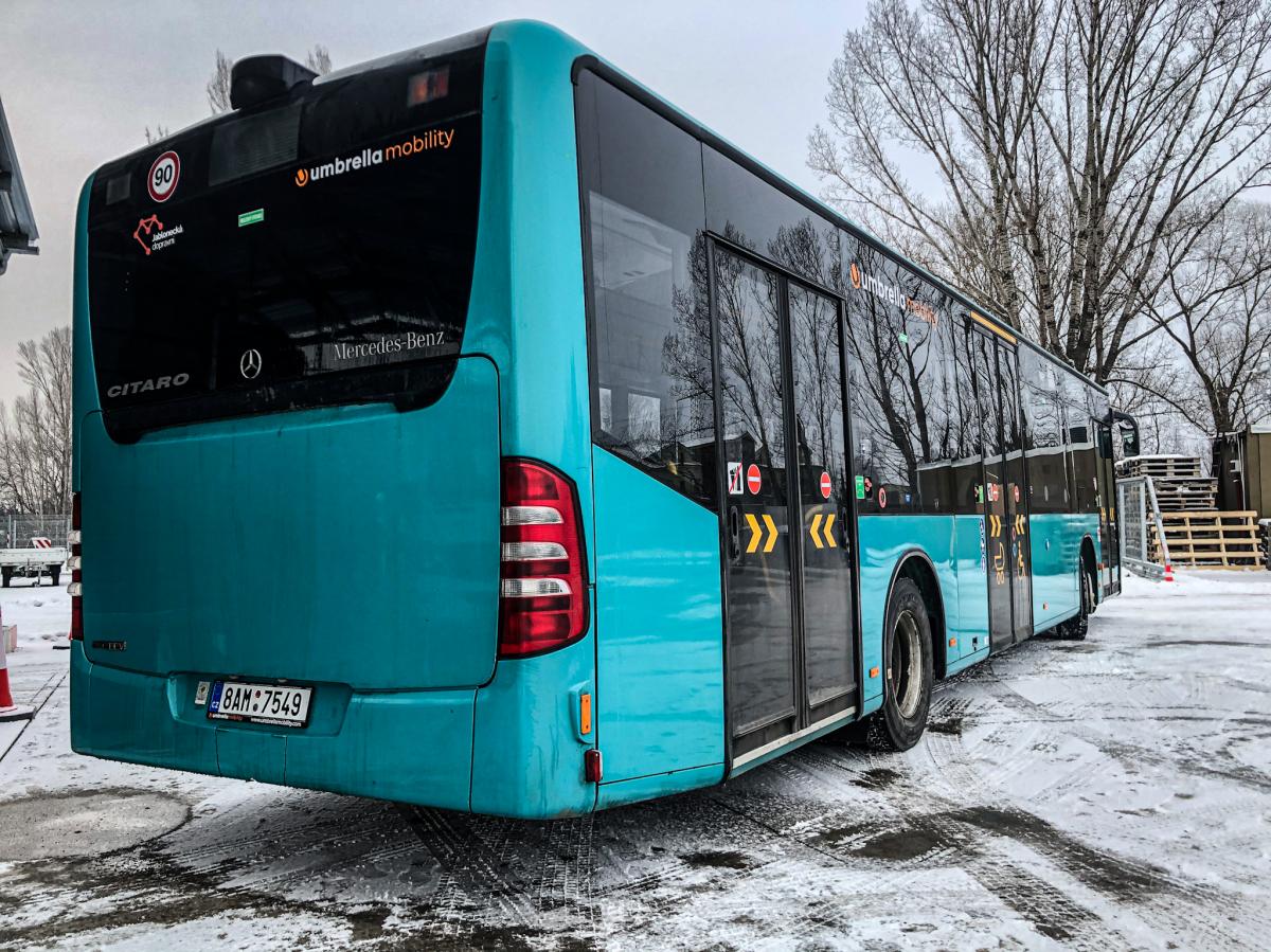  1. února vyjede na Jablonecku společnost UMBRELLA Coach &amp; Buses