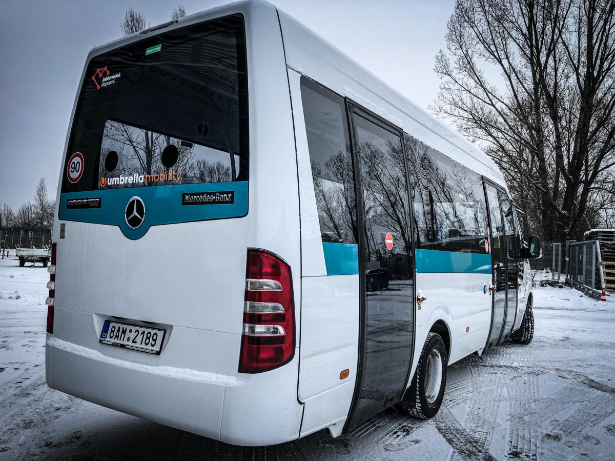  1. února vyjede na Jablonecku společnost UMBRELLA Coach &amp; Buses