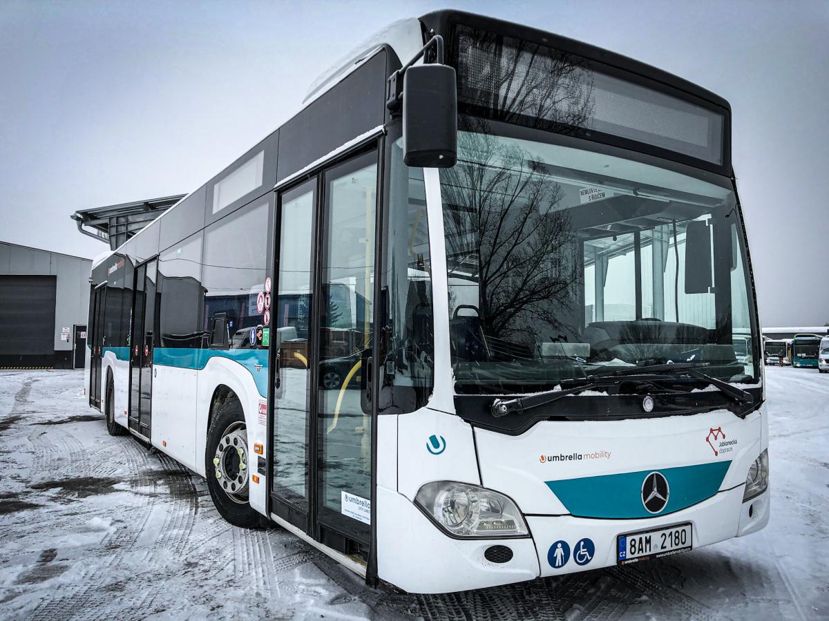  1. února vyjede na Jablonecku společnost UMBRELLA Coach &amp; Buses
