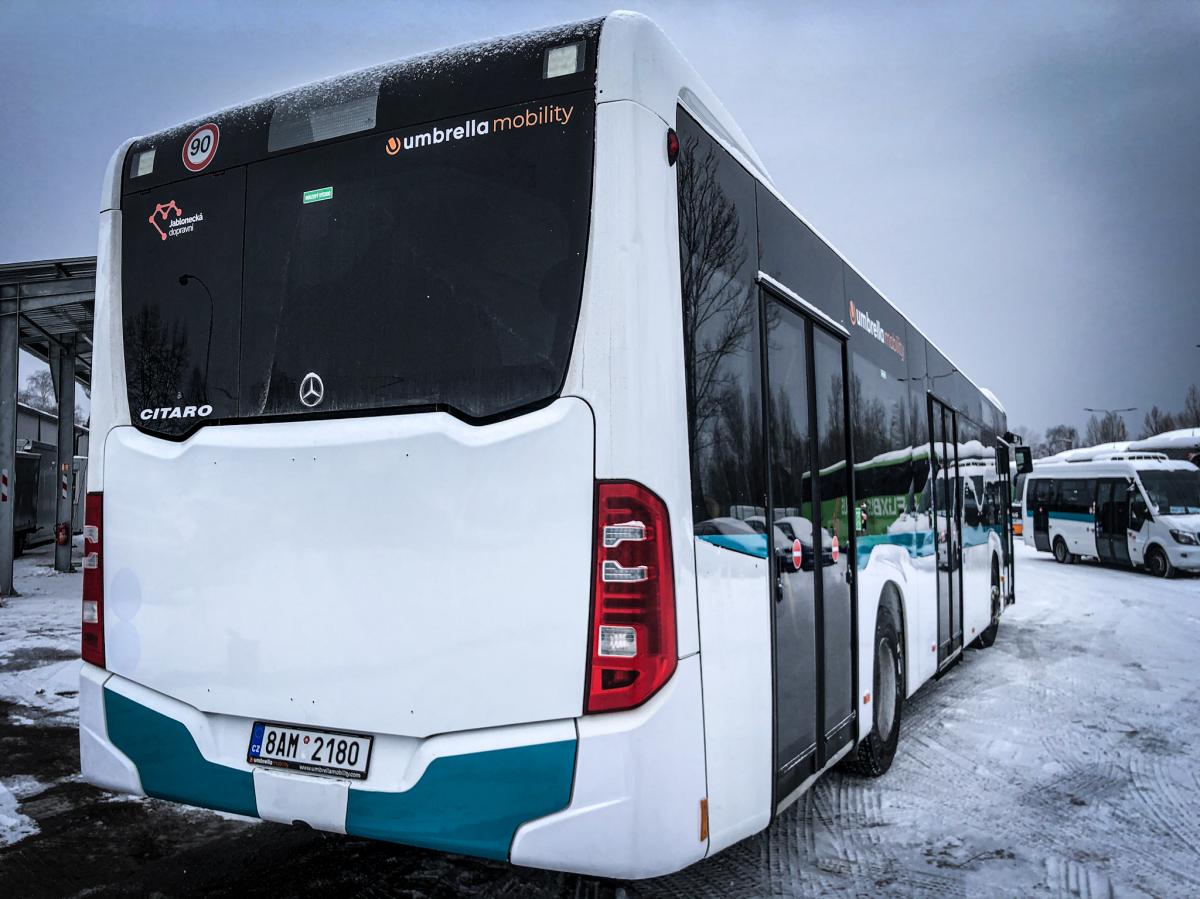  1. února vyjede na Jablonecku společnost UMBRELLA Coach &amp; Buses