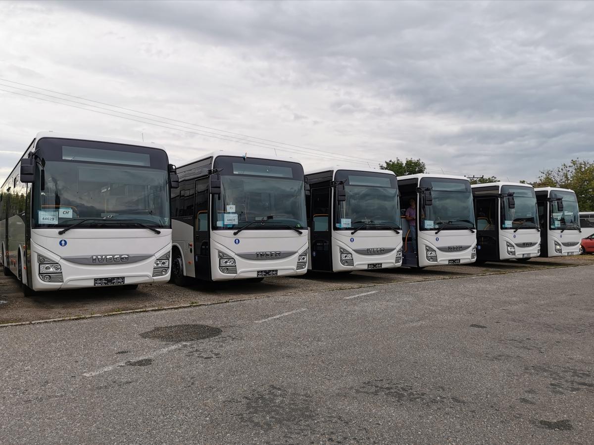 IVECO BUS je lídrem na trhu autobusů v České republice i na Slovensku
