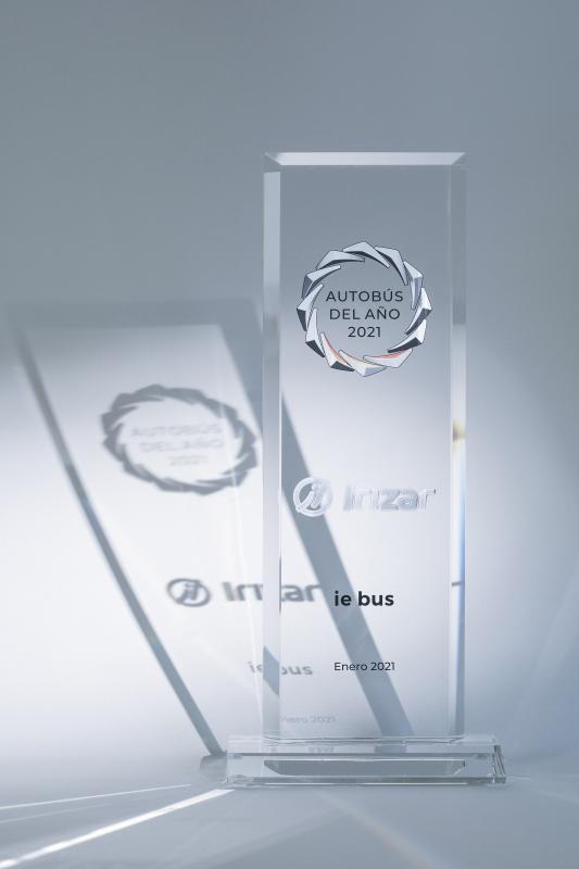 Irizar ie získal ocenění Bus of the Year 2021 (ve Španělsku)