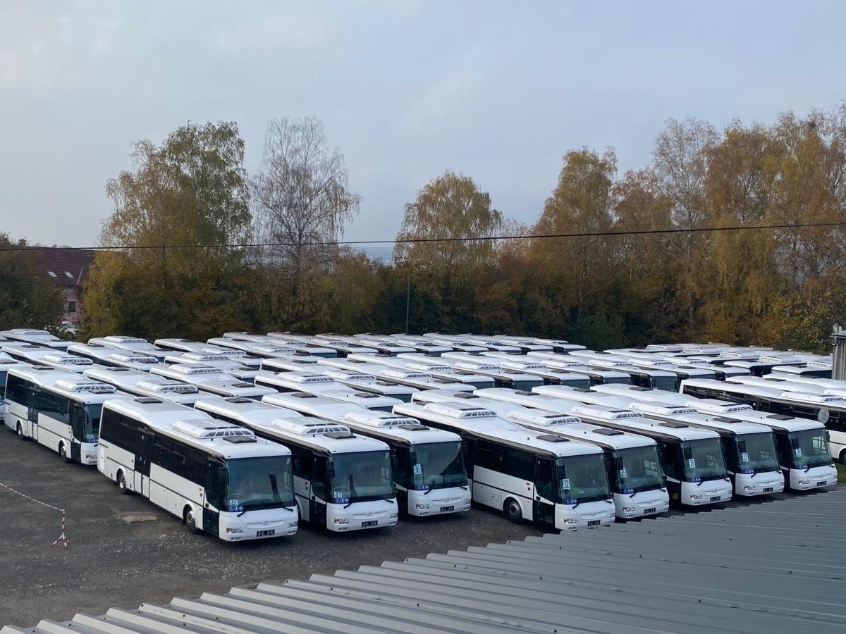 Registrace autobusů v Evropské unii v roce 2020