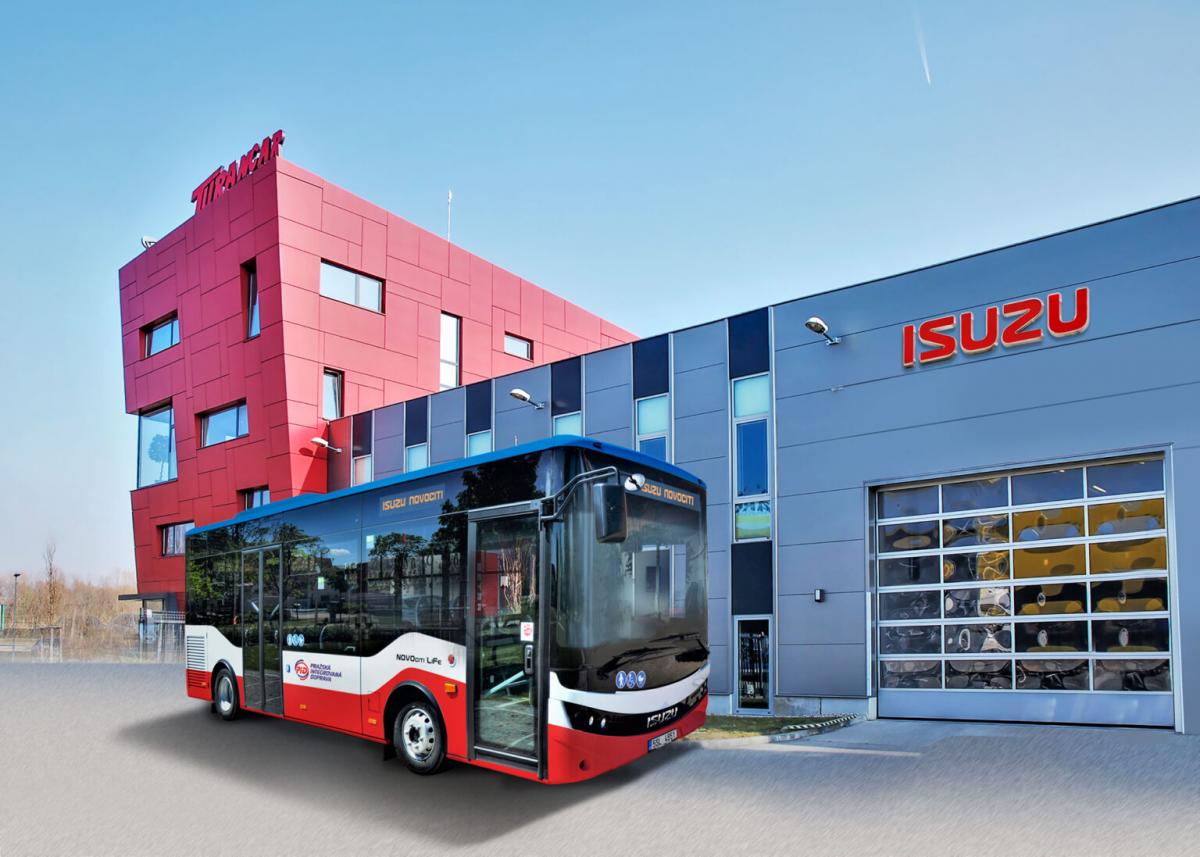 ISUZU NovoCiti Life - nový autobus pro Pražskou integrovanou dopravu 