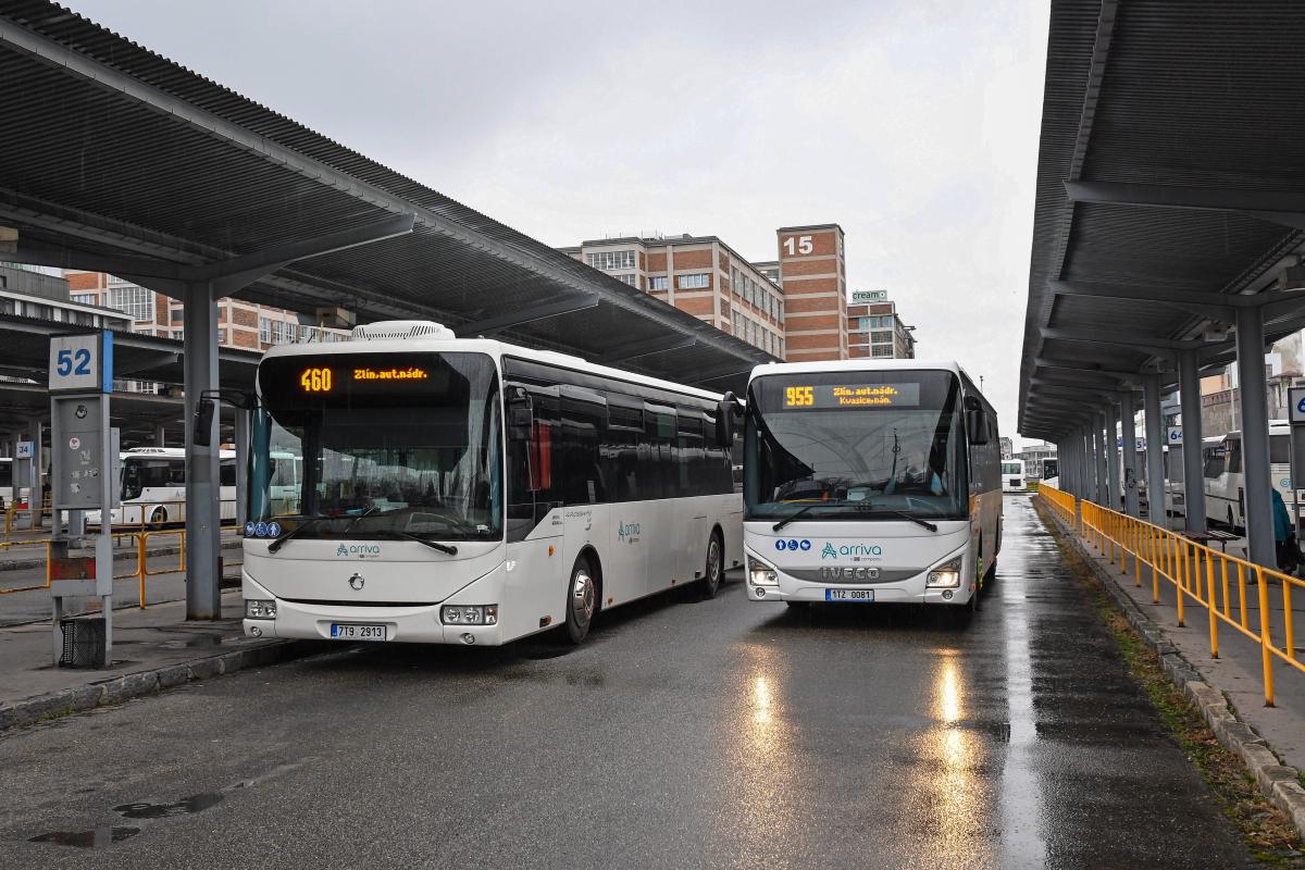 Do Zlína přes Valašské Klobouky. V kraji vyjelo 30 nových autobusů Arrivy