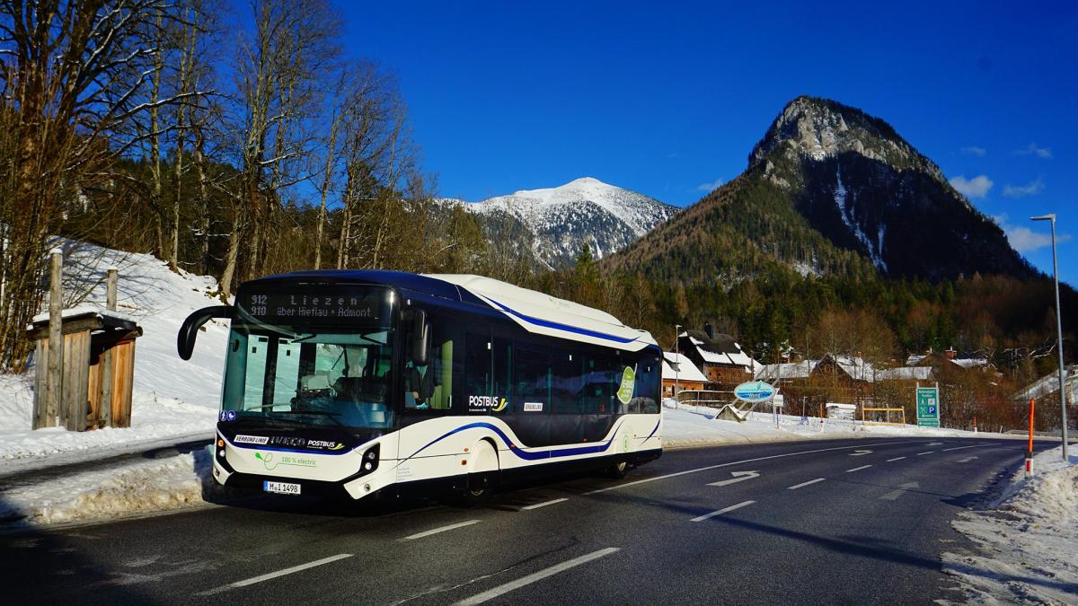 IVECO E-WAY zvládá náročné klimatické podmínky v horských oblastech Rakouska 