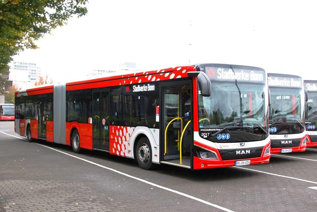 Tramvaje v Bonnu jezdí s novým typem infopanelů od Bustec 