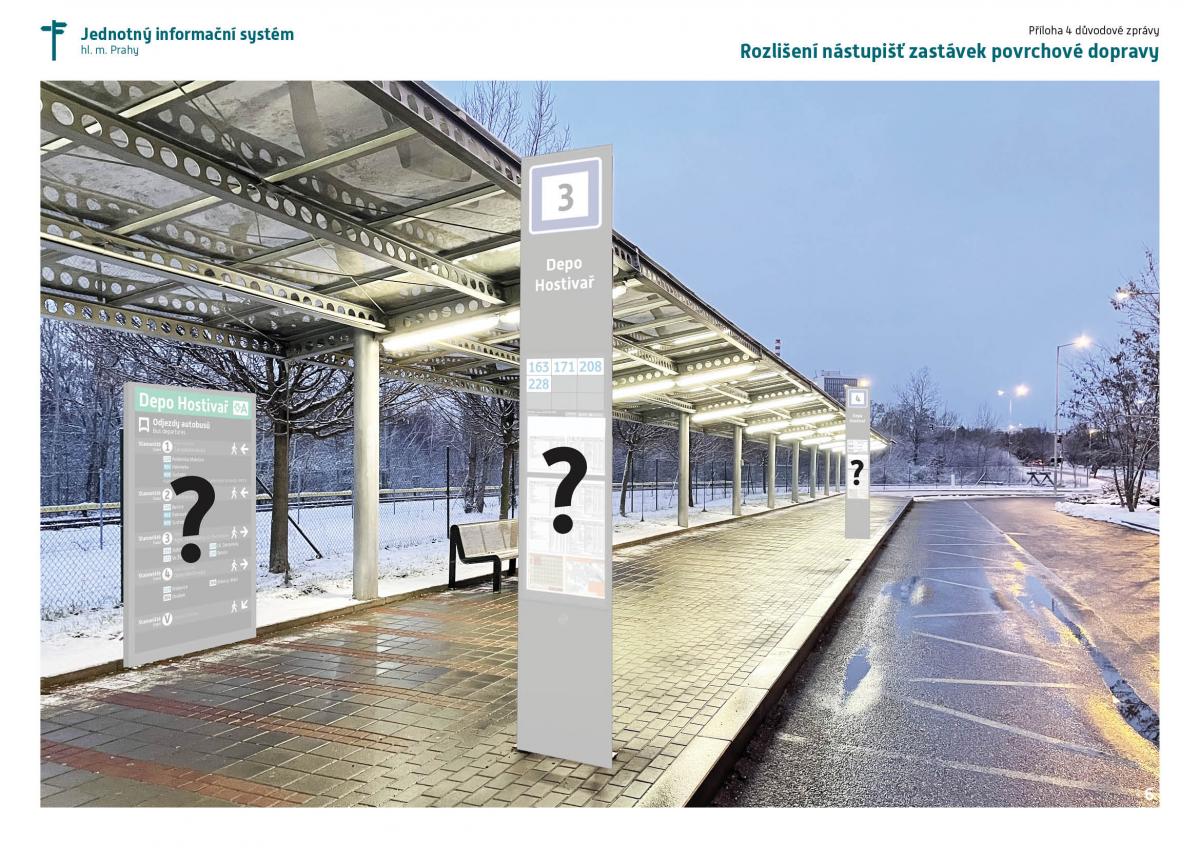 Praha s novými dopravními stavbami dostane jednotný orientační systém